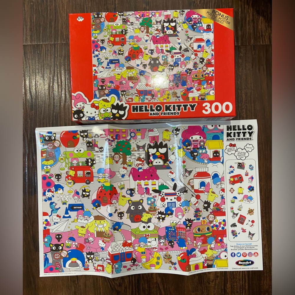 Hello Kitty & Friends 300 Piece Puzzle